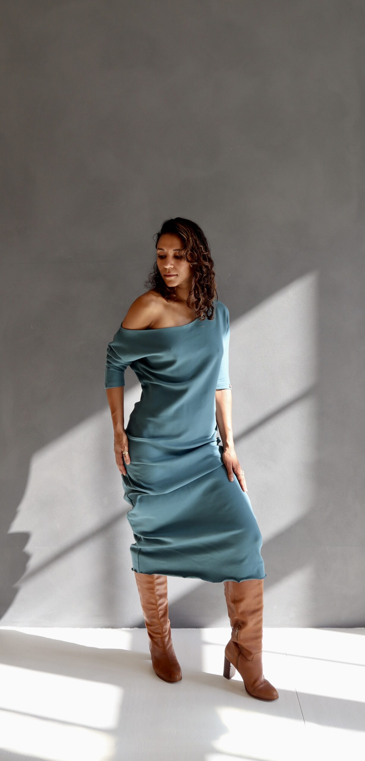 IMG_5846 2 TDRESS -brown( cotton ) - Image 5
