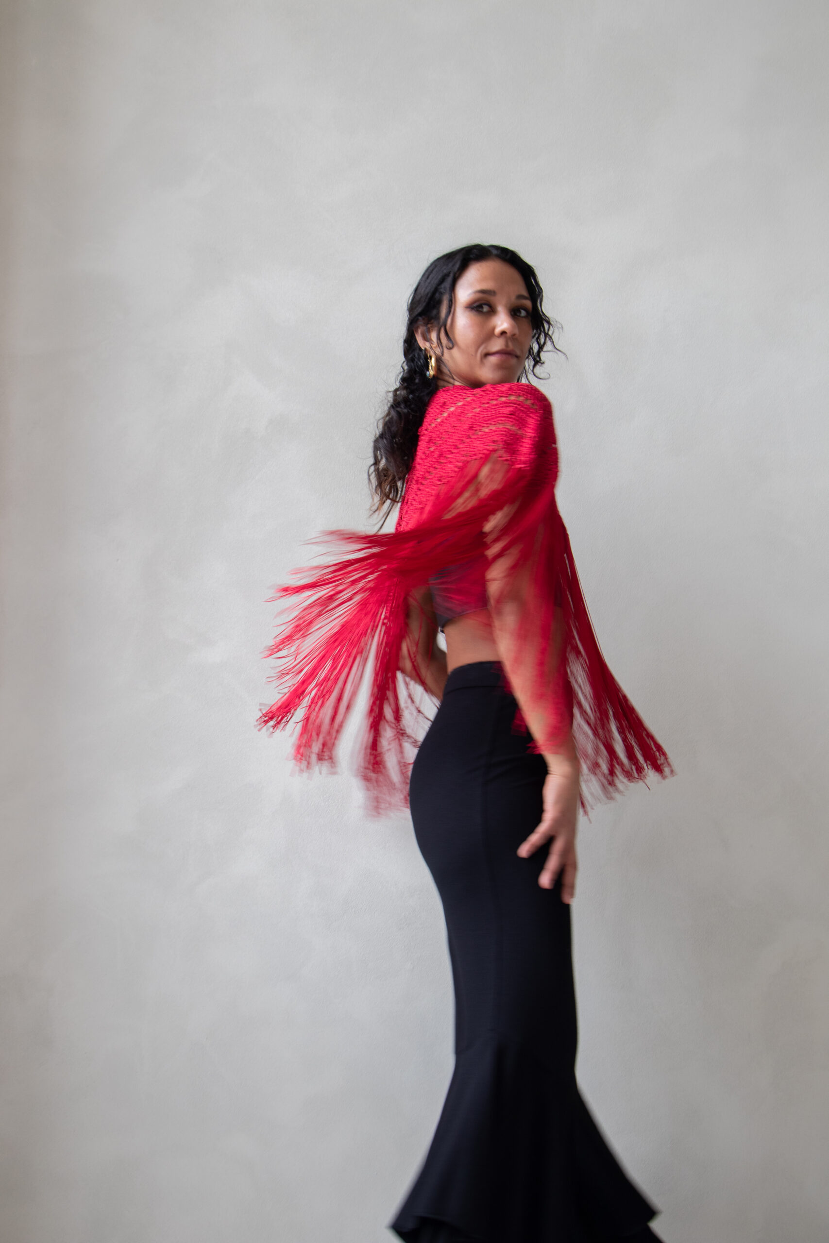 IMG_8740 HECHO A MANO / TOP ™️ FlamencoFamily HANDCRAFTED SHAWL / TOP ™️ FlamencoFamily - Imagen 1