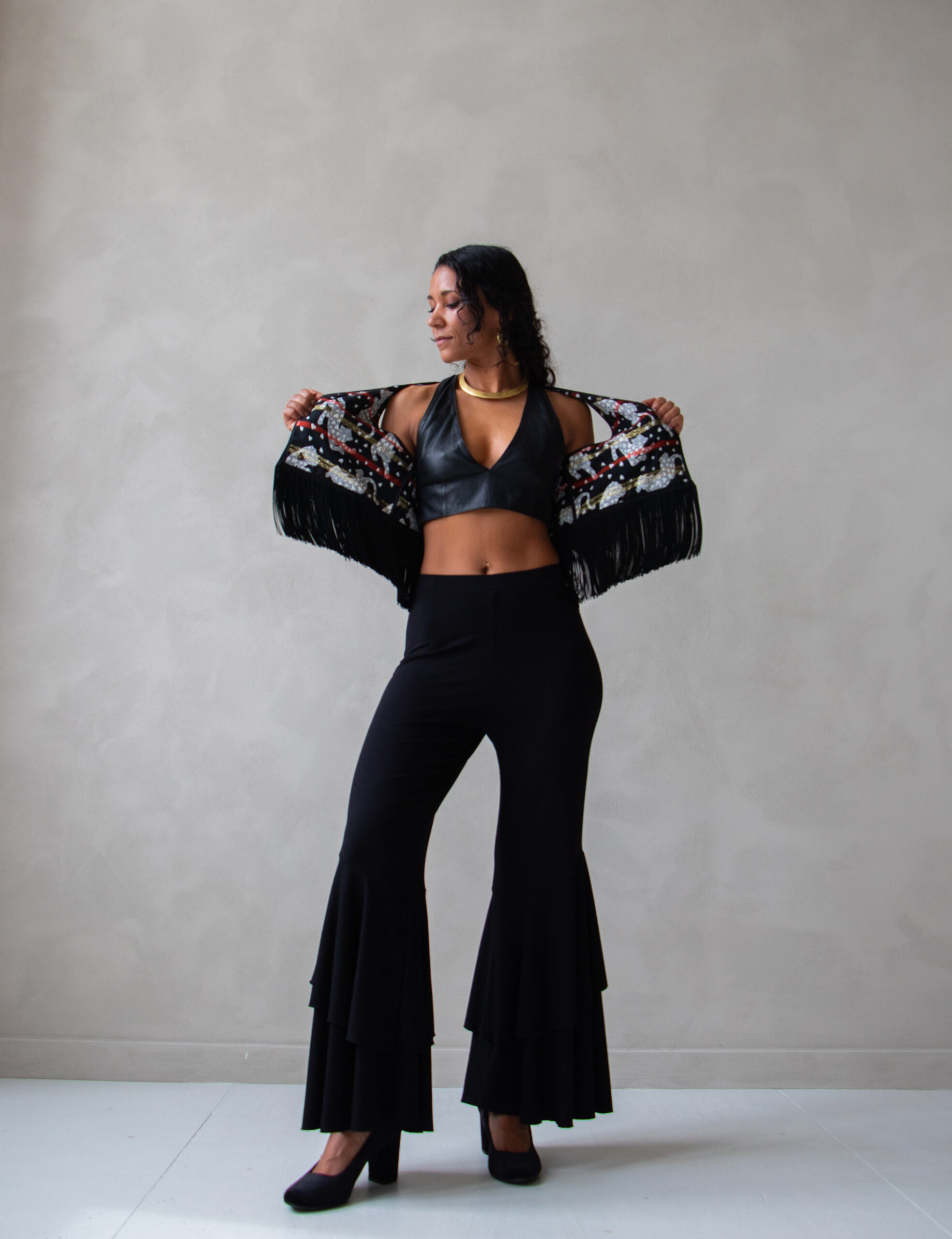 IMG_8831Torera (tela Jacquard) Gilet Torera (jacquard fabric) - Imagen 4