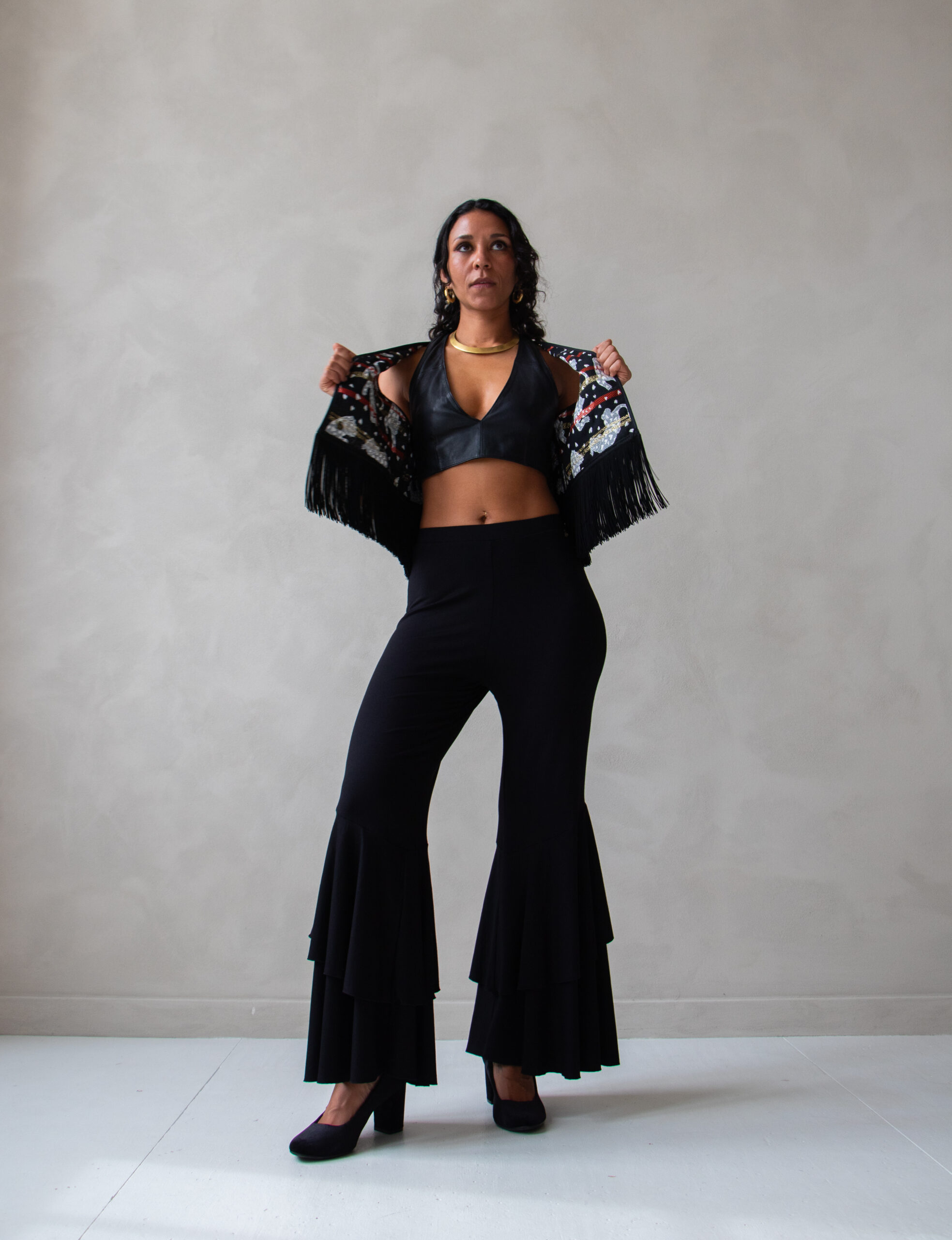 IMG_8832Torera (tela Jacquard) Gilet Torera (jacquard fabric) - Imagen 3