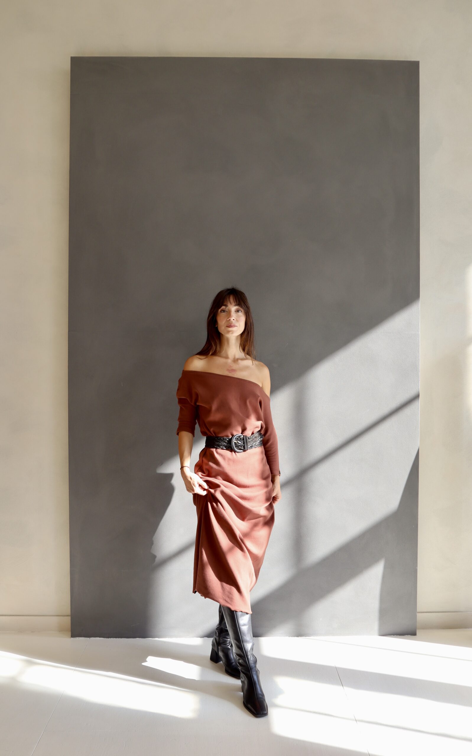 IMG_5878 2 TDRESS -brown( cotton ) - Image 2