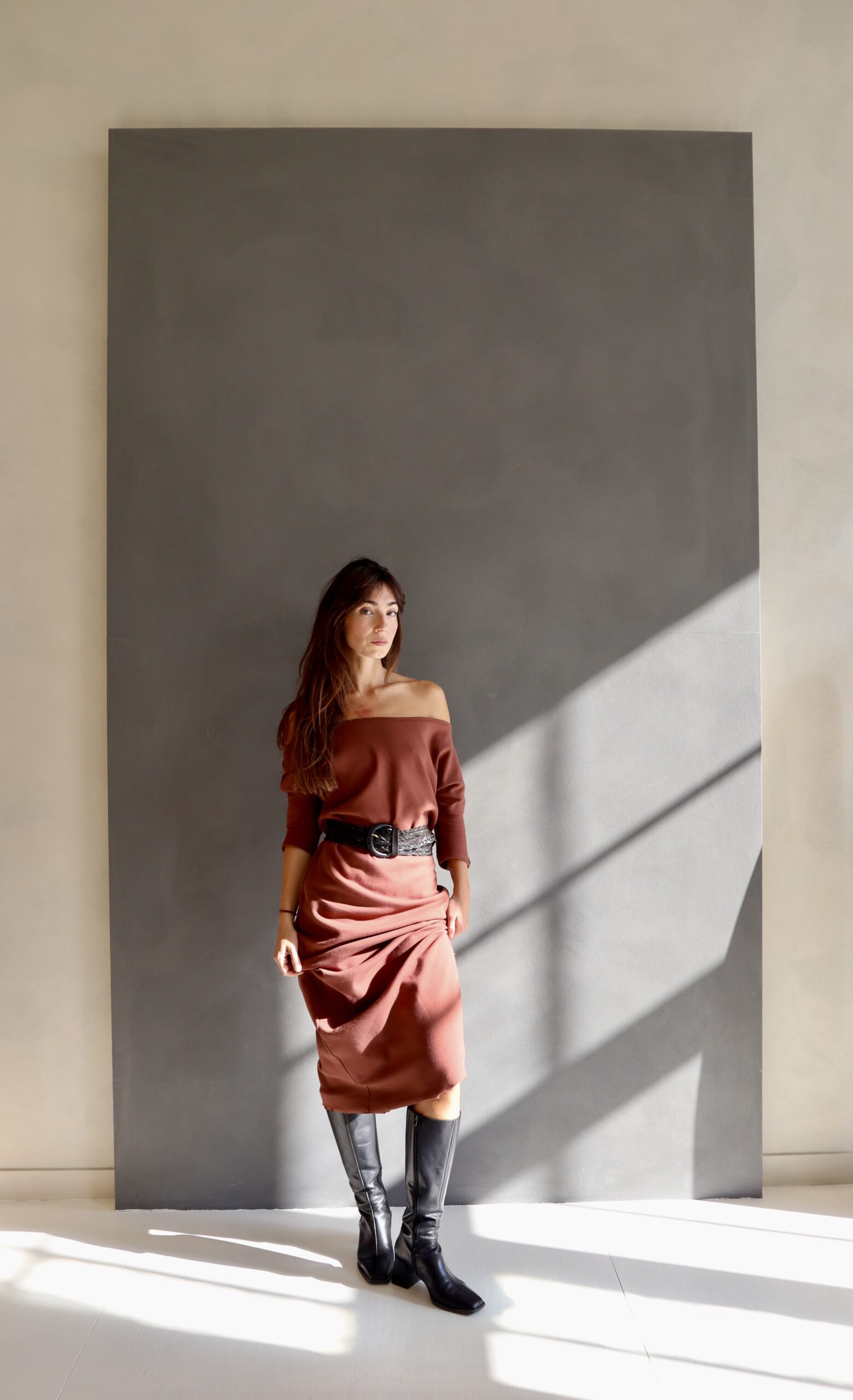 IMG_5890 2 TDRESS -brown( cotton ) - Image 4