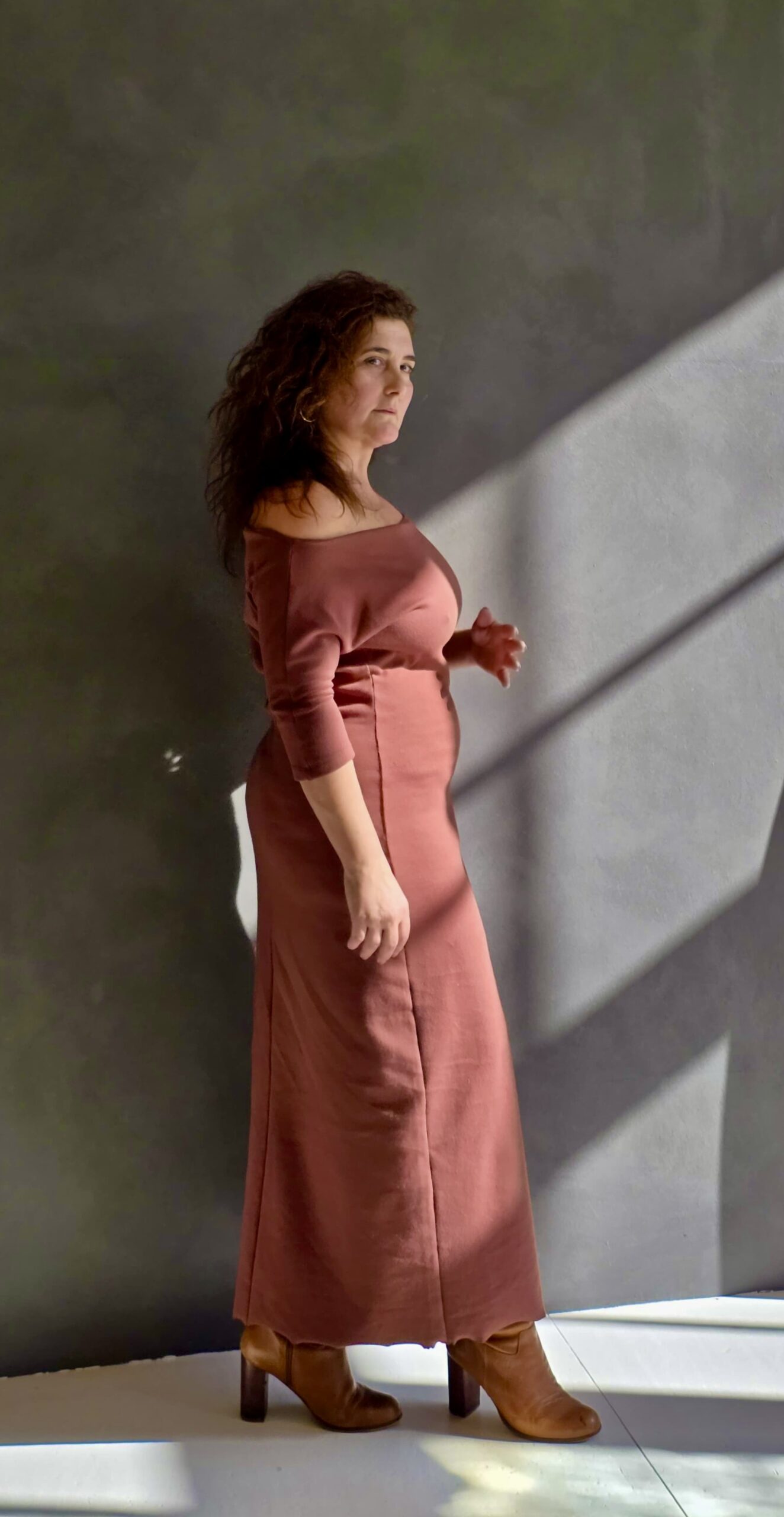 WhatsApp Image 2026-10-05 at 23.31.25 2 TDRESS -brown( cotton ) - Image 1